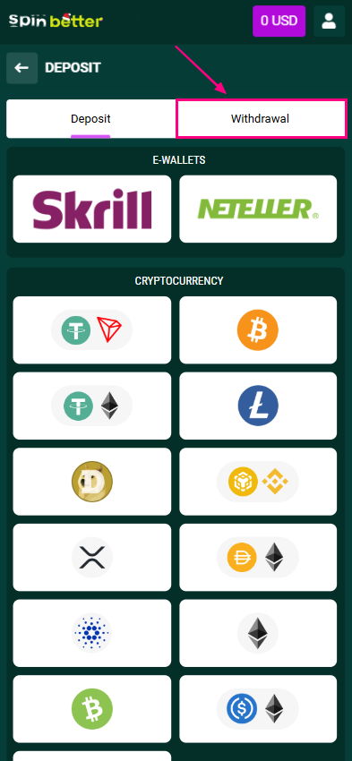 How to withdraw funds?